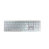 EAN 4025112099687 - CHERRY KW 9100 SLIM FOR MAC teclado Universal USB + Bluetooth AZERTY Francés Plata imagen 1