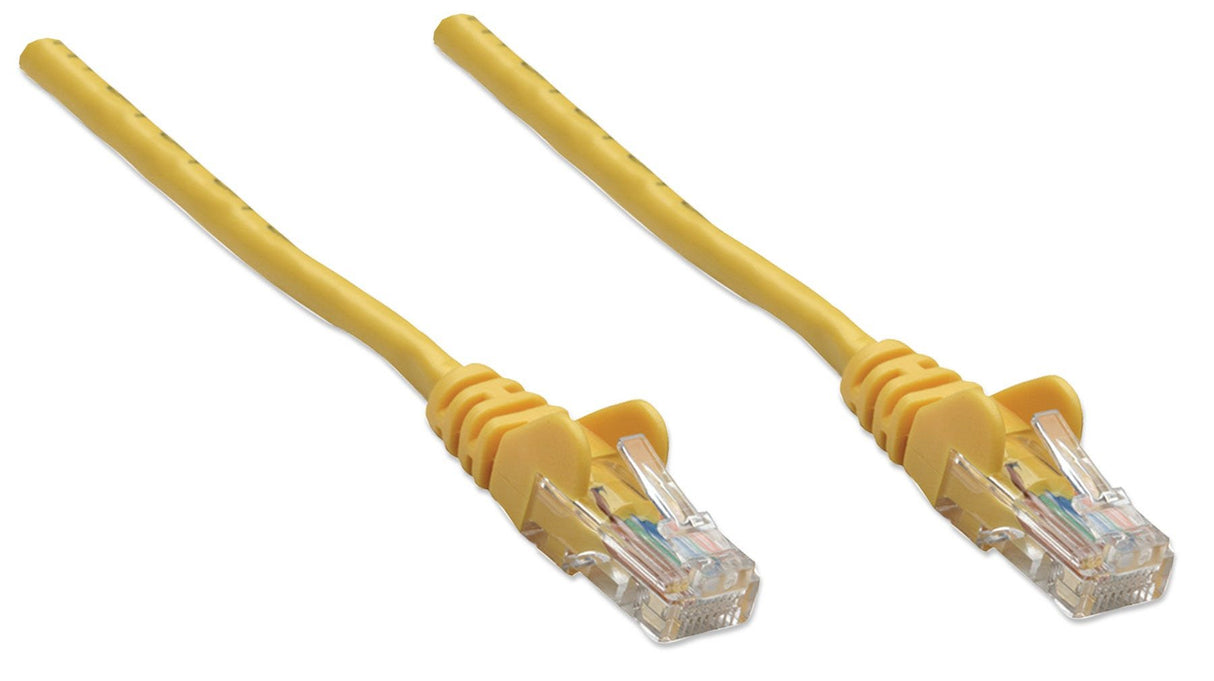 EAN 0766623325974 - Intellinet RJ-45 M/M, 10m cable de red Amarillo Cat5e U/UTP (UTP) imagen 2