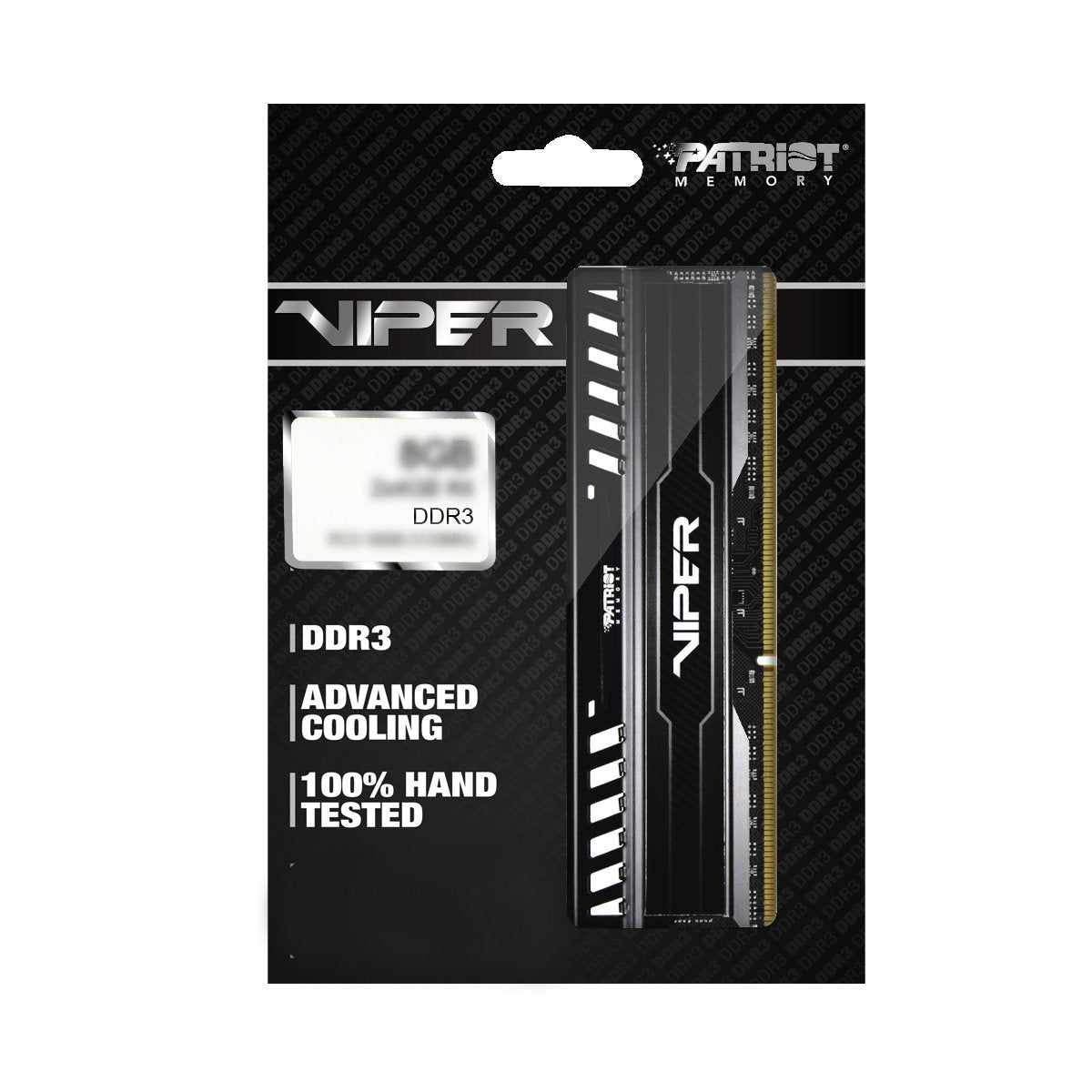 EAN 0815530014133 - Patriot Memory 8GB, DDR3, 1600 módulo de memoria 240-pin DIMM imagen 5