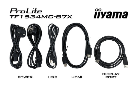 EAN 4948570118380 - iiyama TF1534MC-B7X pantalla para PC 38,1 cm (15") 1024 x 768 Pixeles XGA LED Pantalla táctil Multi-usuar imagen 9