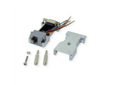Roline Db9 Buchse-Rj45 Buchse 8p 8c 8ltg., Silberfarben