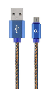 EAN 8716309108171 - Cablexpert CC-USB2J-AMMBM-2M-BL cable USB USB 2.0 USB A Mini-USB B Azul imagen 2