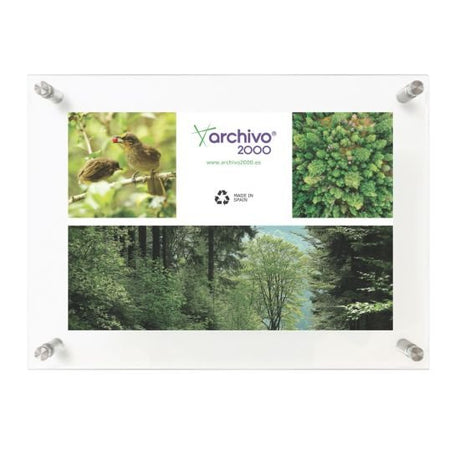EAN 8429368001061 - Archivo 2000 65404 CS TP expositor para presentaciones Montado en pared Transparente imagen 2