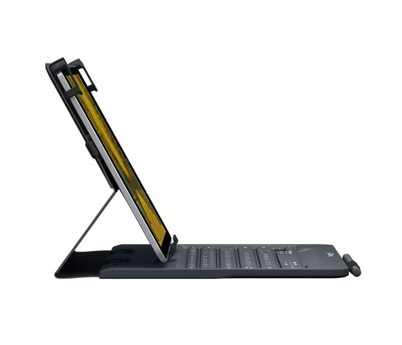 Logitech 920-008337, Qwertz, Alemán, Universal, Ipad Air 2 Ipad Air Ipad 2 Ipad 3 Ipad 4 Samsung Galaxy Tab ® A-9.7 In Galaxy Samsung Tab S..., Negro, 25,4 Cm (10")