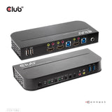 EAN 8719214472245 - CLUB3D CSV-1382 interruptor KVM Negro imagen 1