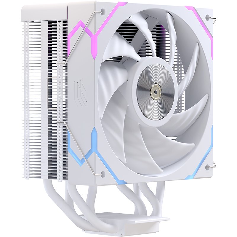 EAN 6977277369274 - Einarex EXAC-VT-100-R-W sistema de refrigeración para ordenador Procesador Refrigerador de aire 12 cm Bla imagen 1