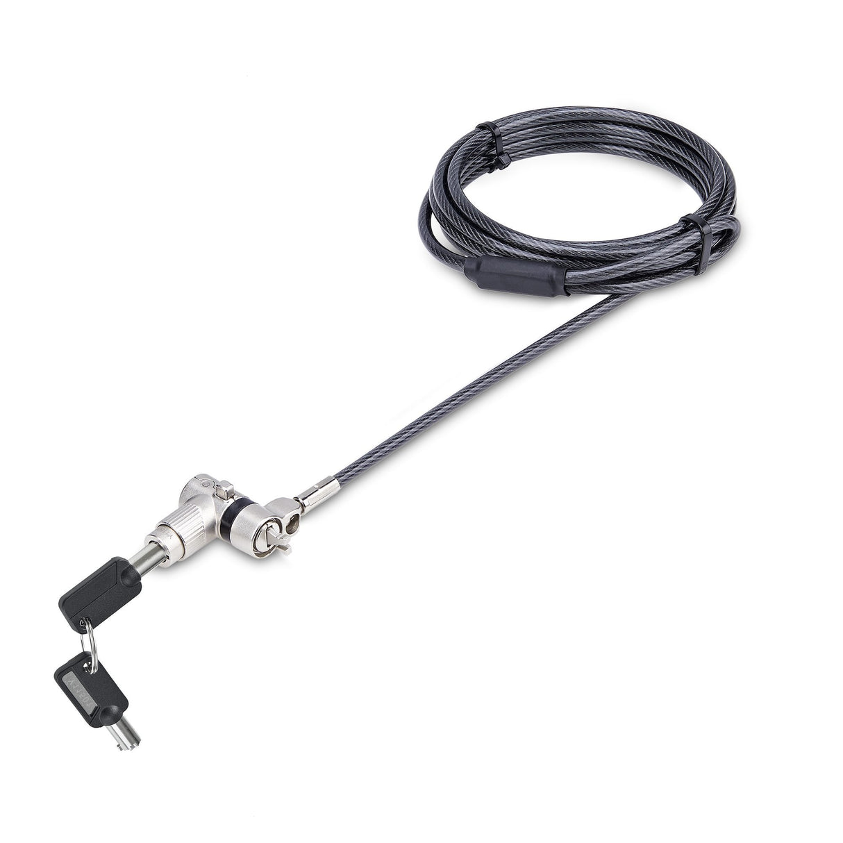 EAN 0065030908429 - StarTech.com UNIVKMKO-LAPTOP-LOCK cable antirrobo Negro 2 m imagen 1