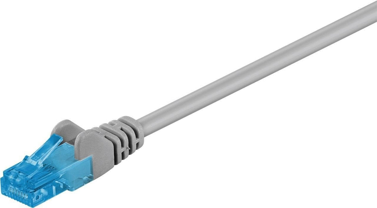 Cable Cat 6a, U/Utp,  3.00 M, Gris, Lszh