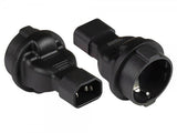 EAN 4014619460809 - Alcasa PA-1402S adaptador de enchufe eléctrico C14 Tipo F Negro imagen 1