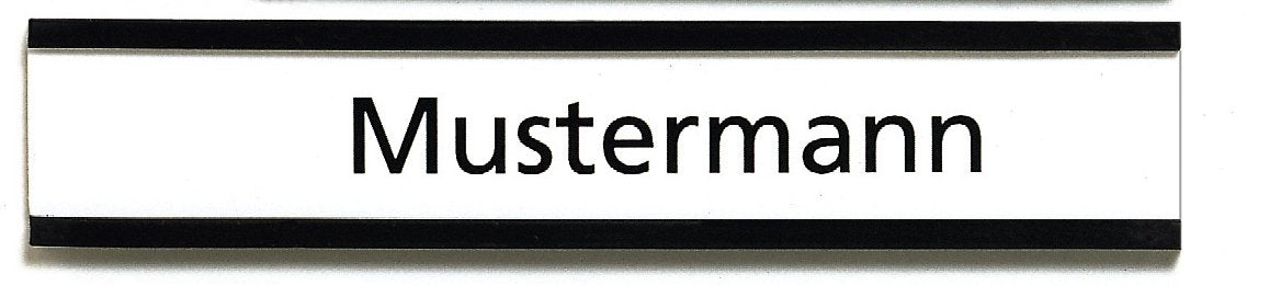 Franken Etikettenhalter Magnético Dunkelbraun