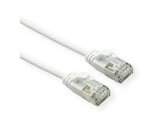 Roline U Ftp Datacenter Cable De Red Cat.6a (Class Ea), Lsoh, Slim, Wei, 0,15 M