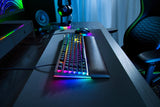 Teclado Con Cable Gamer Mecánico (Razer Green) Razer Blackwidow V4 Rgb (Negro)