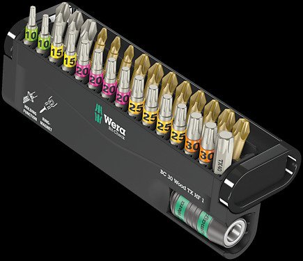 Wera Bit-Check 30 Wood Torx Hf 1