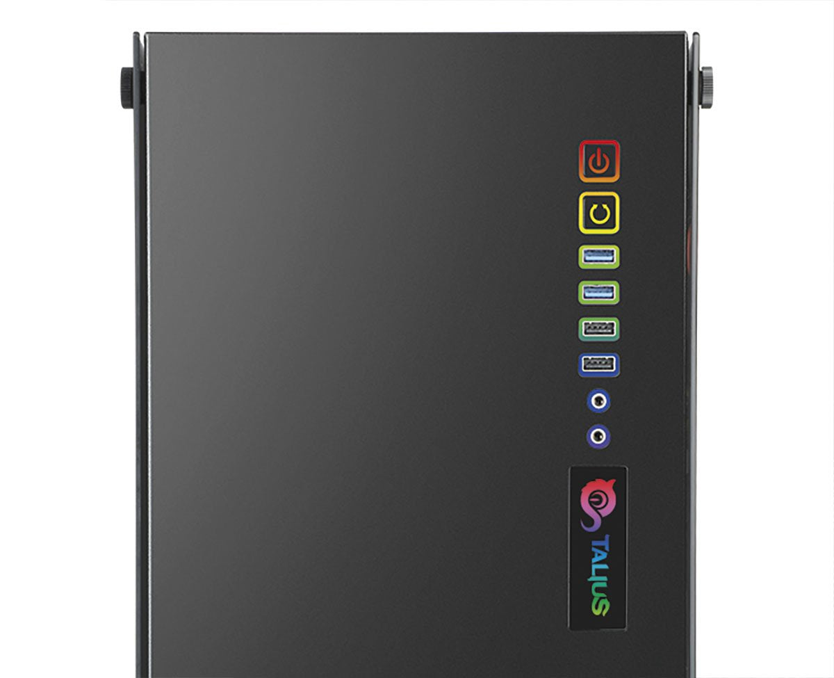 Caja Pc Talius Atx Gaming Avalon Cristal Templado Usb 3.0