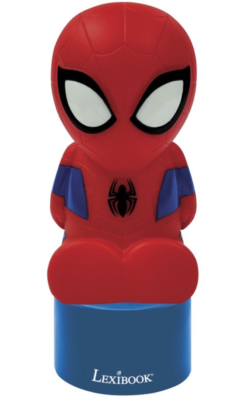 Lexibook Spiderman Lampka Nocna 3d Z Funkcja Glosnika