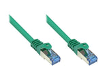 Goodconnections Cable De Red Con Protector De Pestaña, Cat. 6a, S Ftp, Pimf, Libre De Halógenos, 500mhz, Verde, 15m,