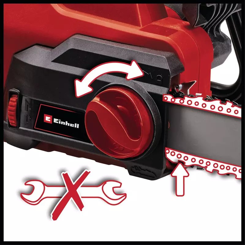 Motosierra  Einhell Gc-Ec 1935 Eléctrica Rojo/Negro