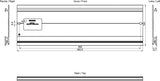 Siemens 6es75901ae800aa0 Simatic S7-1500 Profilschiene 482mm Inkl.Erdungsschraube