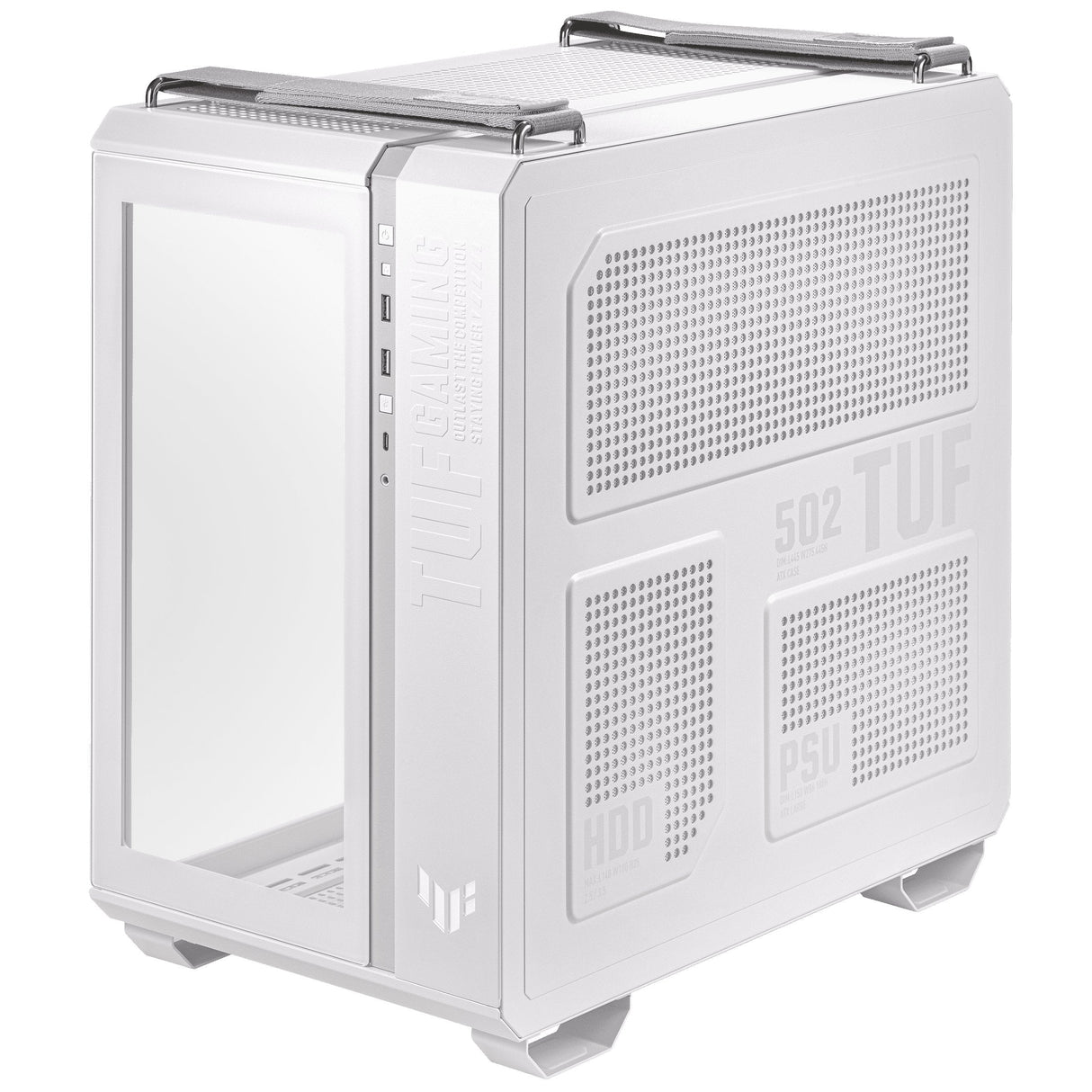 Caja Pc Asus Tuf Gt502 Gaming White Edition