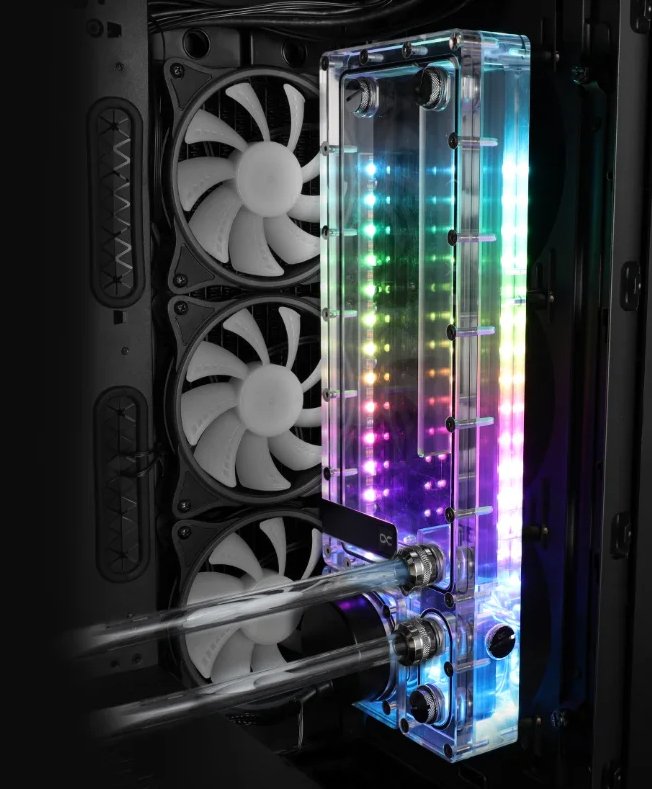 Alphacool Core Flat Depósito 360 Derecha, Depósito De Expansión Incl. 15488