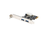Tarjeta Pci Express Lanberg Pce-Us3-002 2* Usb3.1 Conector Alimentación Molex 4 Pines Hembra