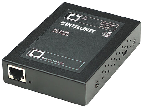 EAN 0766623560443 - Intellinet 560443 divisor de red Energía sobre Ethernet (PoE) Negro imagen 1