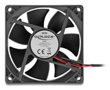 EAN 4043619672905 - DeLOCK 67290 sistema de refrigeración para ordenador Carcasa del ordenador Ventilador 8 cm Negro 1 pieza( imagen 1