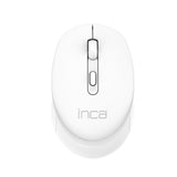 Inca Raton Iwm-243rb 1600 Dpi,Candy Design Blanco, 2,4ghz