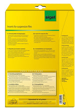 Sigel Beschriftungsschilder Para Hängeregister 6,0 X 2,1 Cm