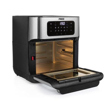 EAN 8713016091451 - Princess 182065 Sencillo 10 L Independiente 1500 W Freidora de aire caliente Plata imagen 4