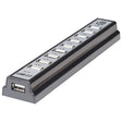 EAN 0766623161572 - Manhattan 161572 hub de interfaz USB 2.0 480 Mbit/s Negro, Plata imagen 1