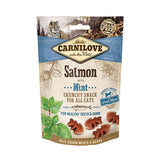 Carnilove Snack Crujiente Salmón & Menta Para Gatos - 50 G