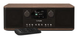 Pure Classic C-D6 Digitalradio Coffee Schwarz Walnuss Eu Uk