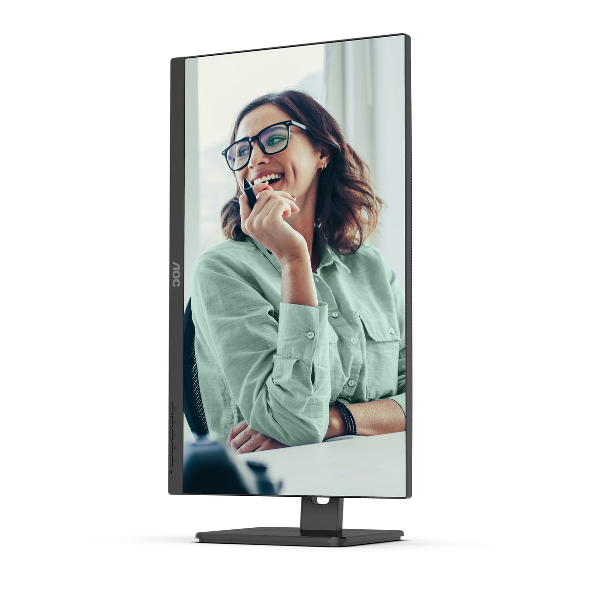 Monitor Aoc Q27p3cv 27" Va Tft 2560x1440 Hdmi Dp Usb Black