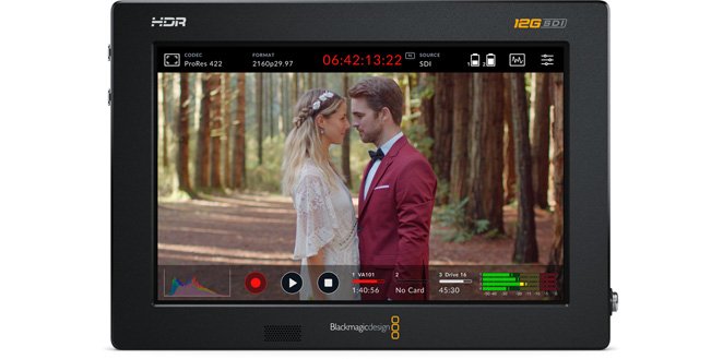 Blackmagic Design Hyperd/Avida12/7hdr Monitor Profesional 17,8 Cm (7")