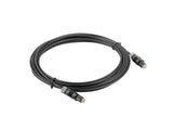 Cable Óptico De Audio Digital Toslink Lanberg Ca-Tosl-10cc-0030-Bk 3m Negro