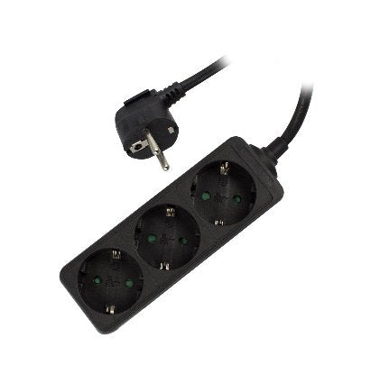 Ewent Regleta 3 Tomas Negro Ew3959