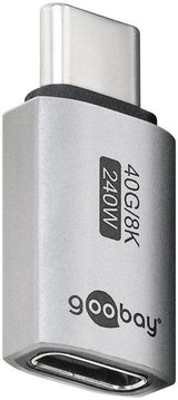 Goobay 74447 Usb-C Adapter Straight, Usb4