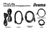 EAN 4948570125296 - iiyama ProLite XCB3497WQSNPH-B1 pantalla para PC 86,4 cm (34") 3440 x 1440 Pixeles UltraWide Quad HD LED  imagen 17