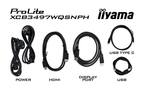EAN 4948570125296 - iiyama ProLite XCB3497WQSNPH-B1 pantalla para PC 86,4 cm (34") 3440 x 1440 Pixeles UltraWide Quad HD LED  imagen 17