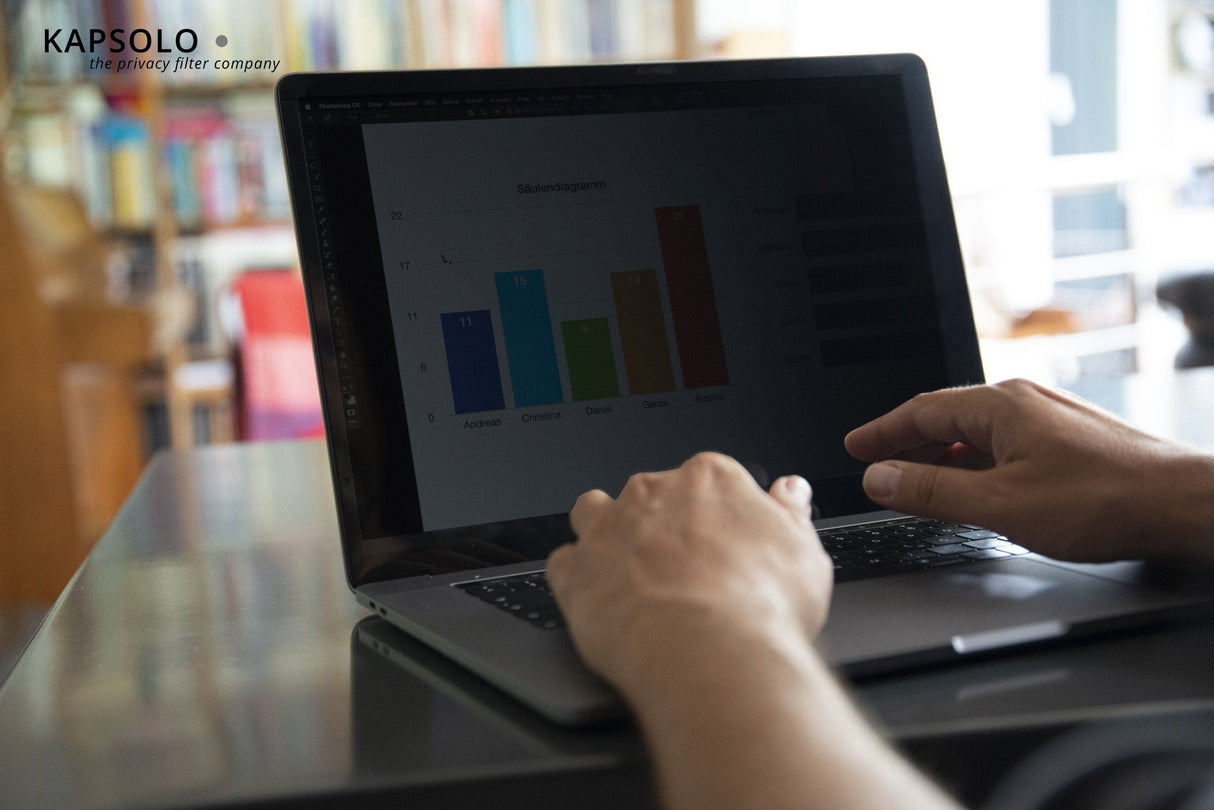 Filtro De Privacidad Enchufable De 2 Vías Kapsolo Para 29,5 Cm (11,6 ") De Ancho 16: 9