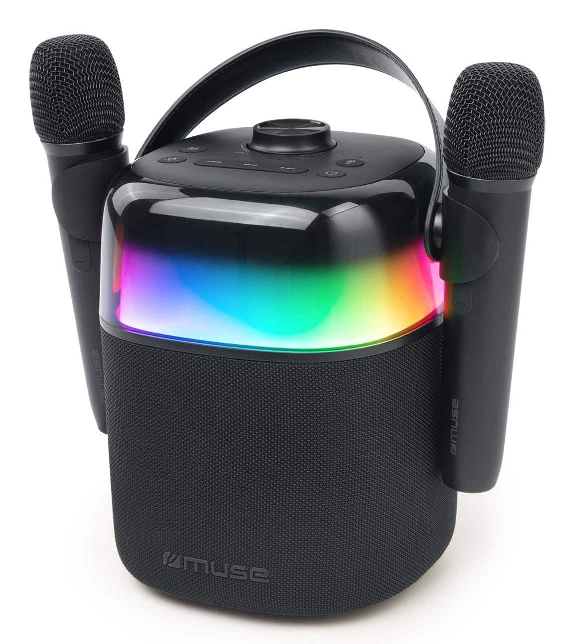 Altavoz Portátil Muse M-530 Ka Black  Karaoke