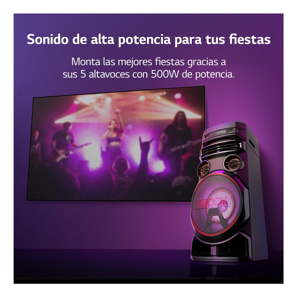Lg Rnc7 / Altavoz De Fiesta & Karaoke