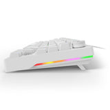Sharkoon Skiller Sgk25, Teclado De Juegos White, De-Layout, Huano Red 4044951041817