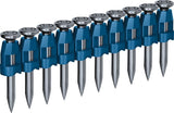 Bosch Professional Clavo En Tira De Cabeza Redonda Nb-25, 1.000 Clavos Para Hormigón De 25 Mm, Para Clavadora De Hormigón A Batería Gnb 18v-38 Professional 1600a02f4m