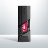 Axagon Eem2-Gtsa Caja Para Disco Duro Externo Caja Externa Para Unidad De Estado Sólido (Ssd) Gris M.2