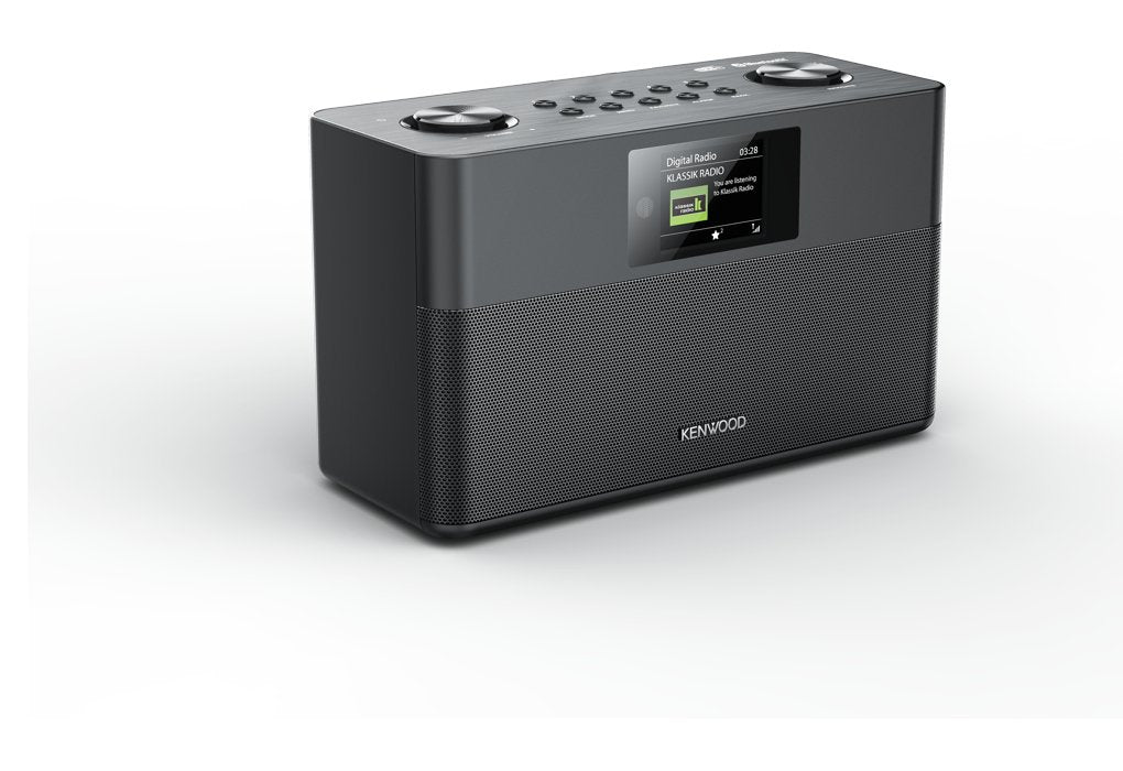 Kenwood Cr-M80dab Dab+ Radio, Grosses Tft Farbdisplay, Bluetooth Negro