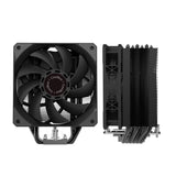 Coolbox Disipador Cpu Negro 6 Heatpipes 240w Tdp