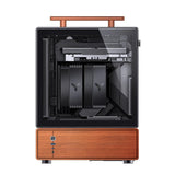 Jonsbo T7 Pc-Gehäuse, Midi-Tower, Matx, Tempered Glass - Schwarz