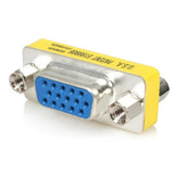 Startech.Com Adaptador Cambiador De Genero Vga - Acoplador Union De Conectores Hd15 Hembra A Hembra Garantia Lifetime